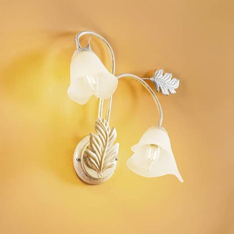 [GEBRAUCHT] B-Ware Euluna Wandleuchte Wandlampe Lampe Leuchte Marilena Florentiner Stil 2 Flammig