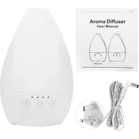 Diffuseur d'huiles essentielles multifonction, humidificateur d'aromathérapie, veilleuse lumineuse (prise UK) (1/5)