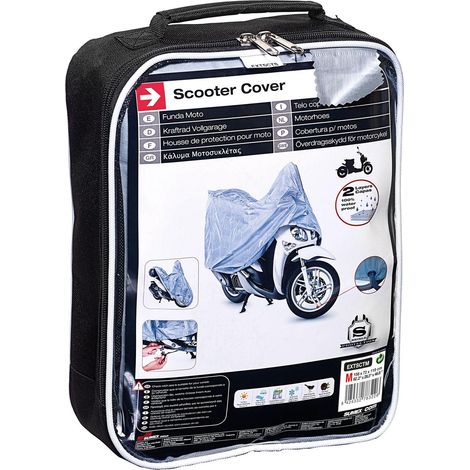 Housse de scooter Taille M 158x72x119CM Plastique