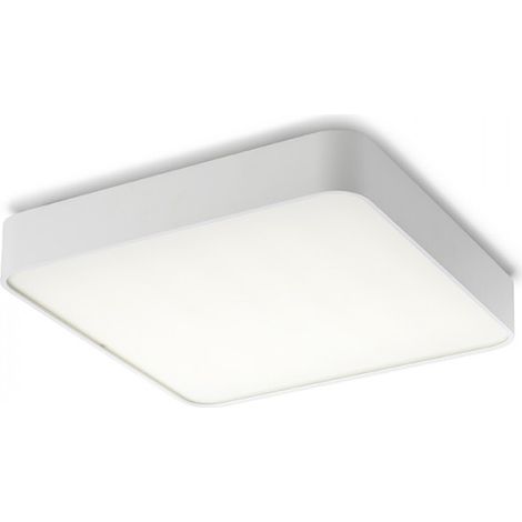 Plafoniera MENSA SQ 48 da soffitto bianco 230V LED 56W 3000K