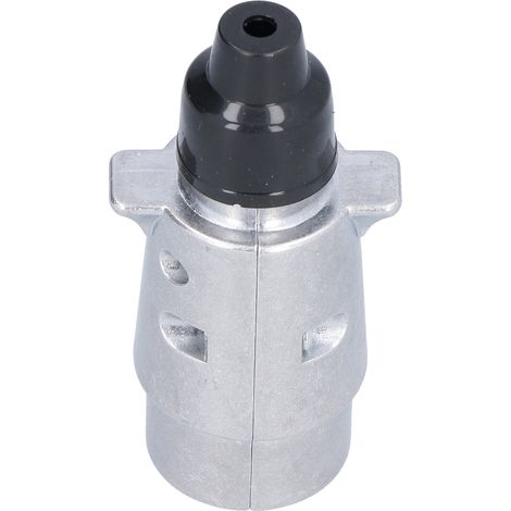 Connecteur 7 broches prise remorque camion interface RV cordon d’alimentation étanche 12V DC argent pour voitures européennes (1/5)