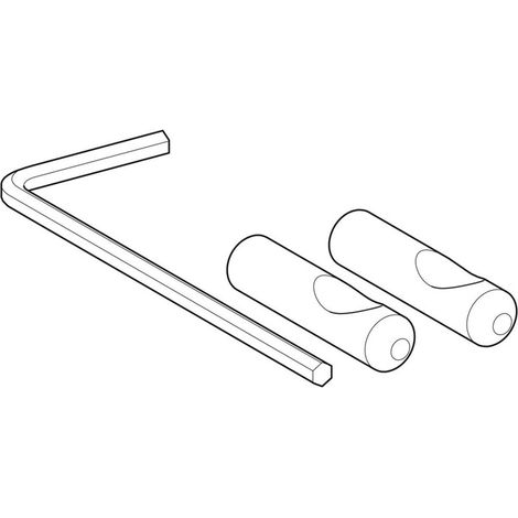 GE Set Bolzen für Wand-WC-/Bidet (2 Stück) (1/2)
