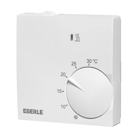 Termostato Eberle RTR-S 6202-6 blanco activo regulación térmica