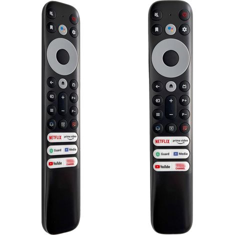Telecomando sostitutivo TCL RC902V per TCL Smart TV 4K UHD QLED TV (nessuna funzione vocale, nessuna configurazione richiesta) (1/5)