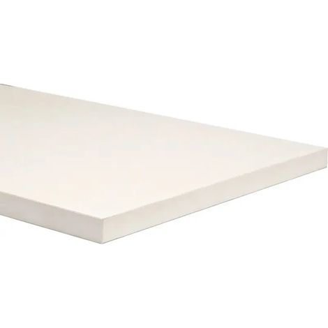 Étagère en mélaminé blanc 1000x600x18