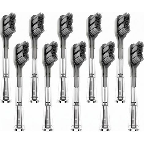 Cecotec Pack de 10 Recharges Hydropulseur Dentaire ToothCare EliteSwing Soft