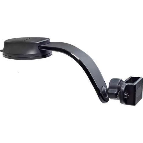 Walkie-Talkie-Halterung, Handfunkgerät-Rückenclip, Fahrzeughalterung, verstellbarer biegsamer Saugnapf mit Klebefläche an der Unterseite zur Befestigung auf Tischplatten. (1/4)