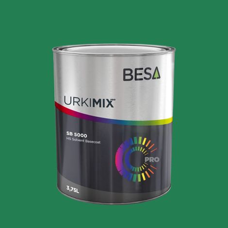 Pot de peinture Polyuréthane / bi composant Vert De Sécurité RAL 6032 Satin - 150 gr