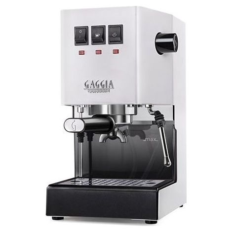 Gaggia Classic Evo macchina per caffè espresso bianca design elegante