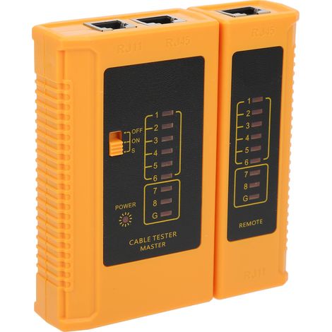 Testeur de réseau portable mini TU-468L pour le dépannage de câbles (1/5)