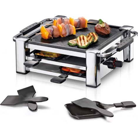 Raclette Rommelsbacher rcc 1000 1000 W 4 padelle (1/4)