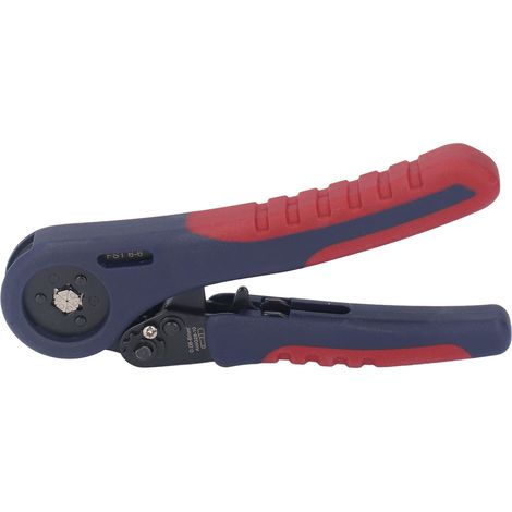 Pince à sertir automatique à cliquet, outil manuel ergonomique pour fils et cosses, auto-réglable, poignée confortable (1/5)