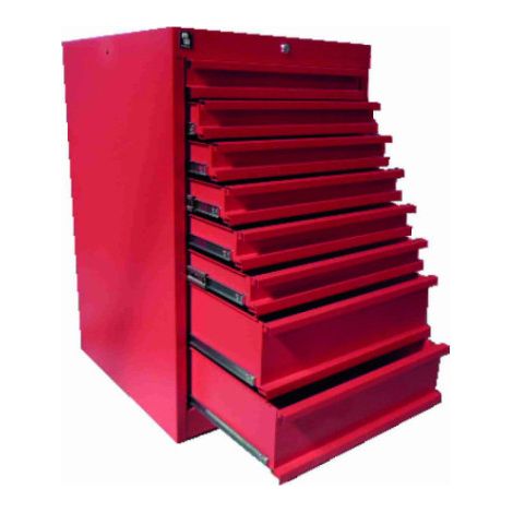 Cajoneras herramientas METALWORKS DELK8 con 8 cajones medidas 590 x 628 x 950 mm