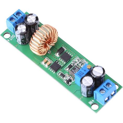 Step Down Converter, Module convertisseur, Régulateur de Tension Variable abaisseur DC-DC, Module d'alimentation, Module d'alimentation réglable convertisseur abaisseur de 6,5V-60V à 1,25-30V 10A (1/5)