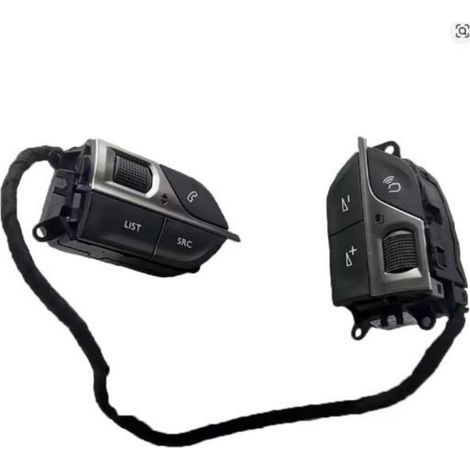 Module combiné VMF 98123137ZD pour les commutateurs et boutons du volant sur Peugeot 3008 P84 et 5008 P87, un module de bouton multifonction pour contrôler l'audio, le régulateur de vitesse, etc.
