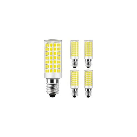 E14 9W LED équivalent Ampoule Halogène 75W-Blanc Froid 6000K- Not dimmable-AC 220-240V(Lot de 4) (1/5)