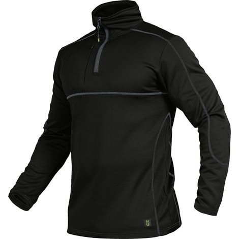 Triuso Leibwächter Langarmshirt Flex-Line FLEXF Gr. XS schwarz/grau