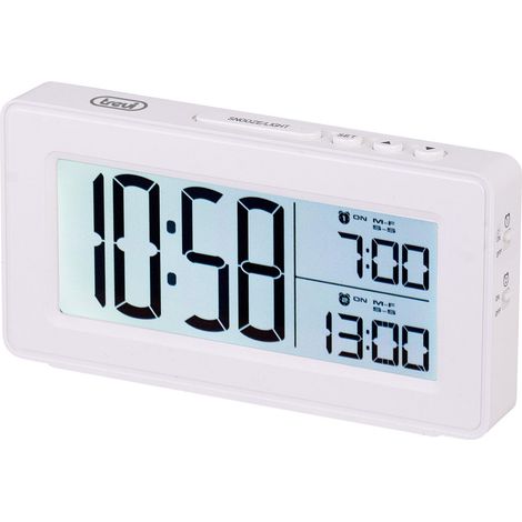 Trevi SLD 3P40 Reloj despertador digital Blanco (1/3)