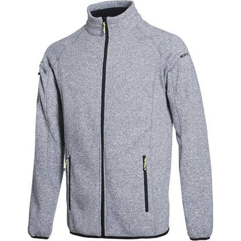 Gilet de Travail Hugo - Taille S - Gris Chiné - Résistant et Confortable - D-Work