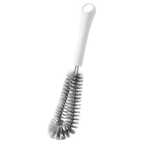 Lot de 2 brosses de nettoyage flexibles de 28 cm pour cuisine et salle à manger – Parfait pour les biberons, les bouteilles de sport, les verres, les tasses, les bocaux et les verres à pied (1/2)
