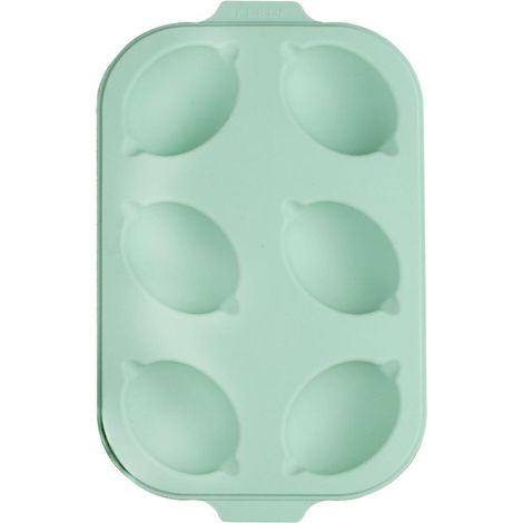 1 Moule en silicone, 6 cavités forme citron, antiadhésif, pour cupcakes, fondant, savon (1/5)