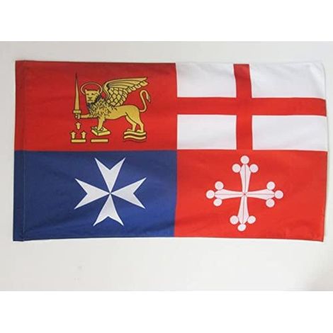 AZ FLAG Bandiera Italia quattro repubbliche marinare 90x60 cm Asola