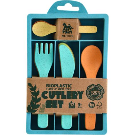 Mlitoys Bioplastique Bestekset 17-delig