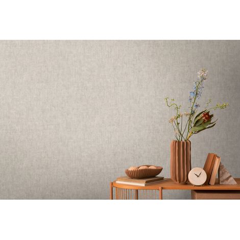 Papier peint Uni Gris Cosmoliving A.S. Création (1/5)