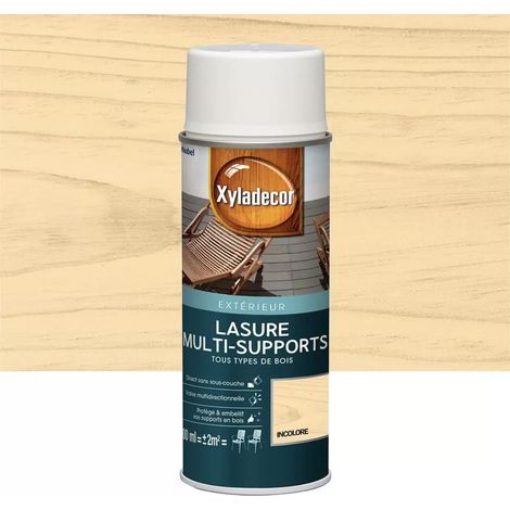 Lasure Xyladécor Multi-supports aérosol Incolore 0,4 L (1/3)