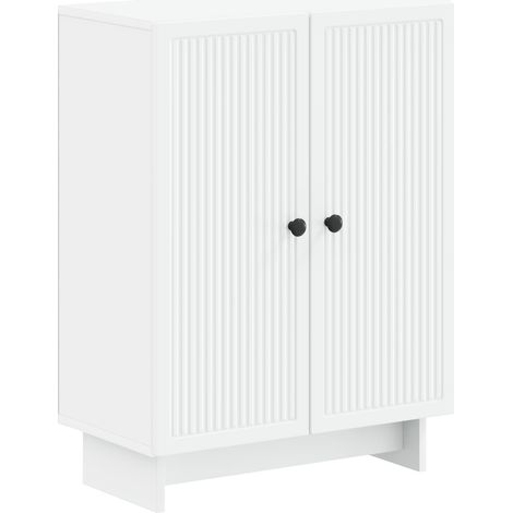 vidaXL Mobiletto da Bagno EDE Bianco 59,5 x 31 x 80 cm (1/5)
