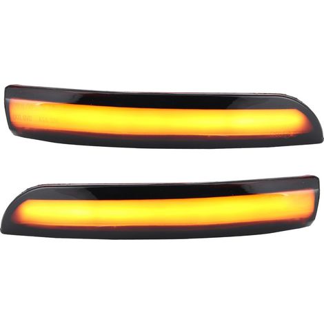 Lot rétroviseur extérieur LED clignotant dynamique blanc pour Ford Kuga/Escape/EcoSport 2013-2018 (1/5)