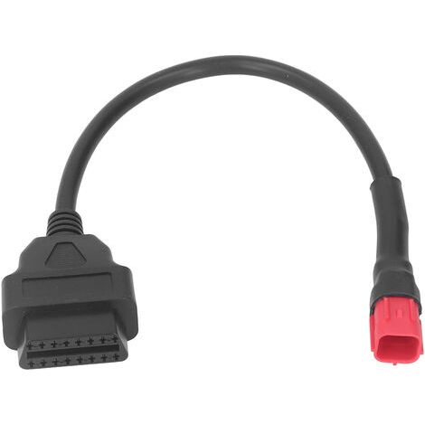 Cable de diagnóstico OBD2, de 6 pines macho a 16 pines hembra, para Ducati Scrambler Supersport 950
