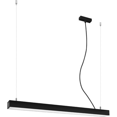 Suspension Pinne aluminium 1xLED Sollux (1/5)