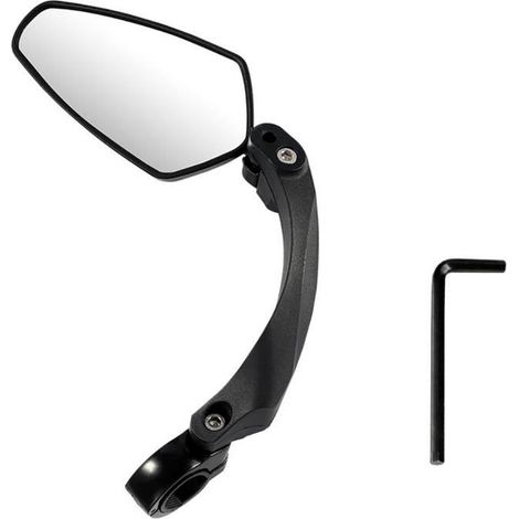 Rétroviseur de vélo rotatif à 360 degrés rétroviseur de sécurité accessoire de vélo pour Vélo VTT Électrique Moto - Gauche (1/4)