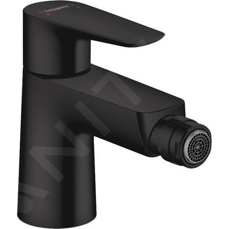 Hansgrohe Talis E - Mitigeur de bidet avec tirette de vidage, noir mat 71720670 (1/5)