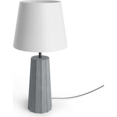 Lampe de table 1xE14 Beton (1/4)