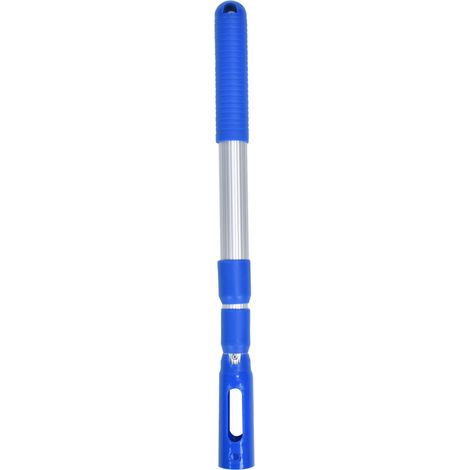 Perche télescopique pour piscine, accessoires de nettoyage pour épuisette, râteau et brosse (1/5)