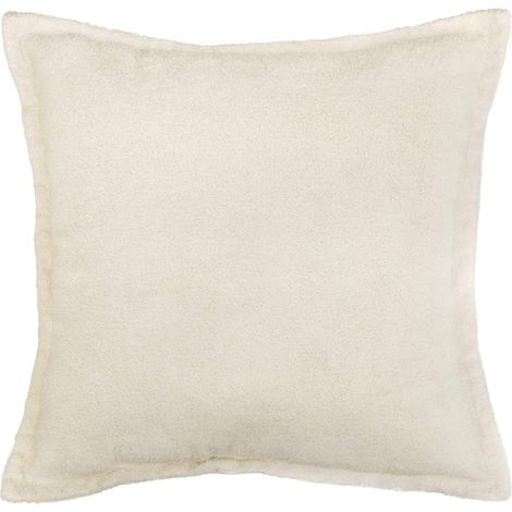 vidaXL Funda de almohada 2 pcs HOUTEN Crema 40 x 40 cm Bouclé (1/2)