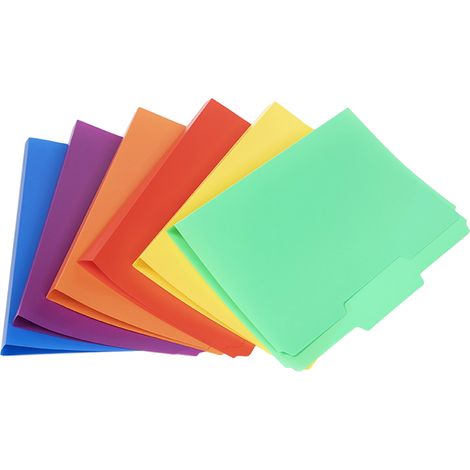 Dossier Pliant - Plastique Rigide Imperméable - Capacité Élevée - Pour Bureau Étude Documents - 1 Pièce (1/5)