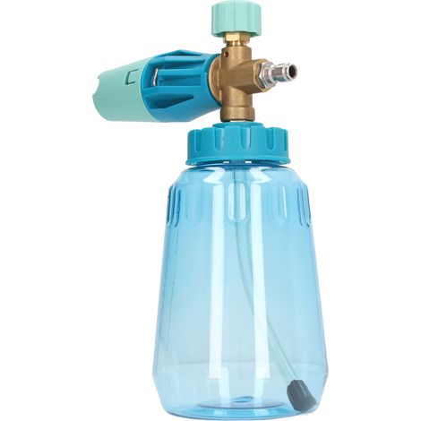 Générateur de mousse 1 L 4000 psi, pulvérisateur haute pression réglable, aérosol de nettoyage, raccord rapide 1/4 po NPT, violet (1/5)