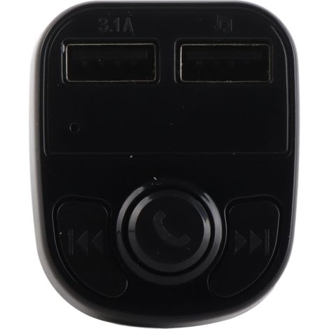 (Exklusiv in Chile erhältlich) (Muster nicht verfügbar, Bearbeitung läuft) Black x8 Auto-MP3-Player, Auto-Handyladegerät, USB-Zigarettenanzünder-Ladegerät, Bluetooth-FM-Transmitter fürs Auto (1/5)