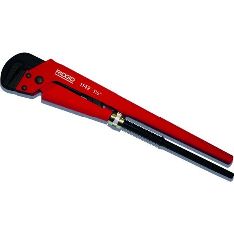 Giratubo 1142 a due manici con Grip e ganasce per impiaghi pesanti, capacità tubo 1-1/2" - Ridgid