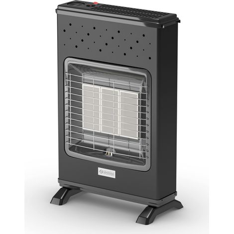 Olimpia Splendid Infra Metano S1 Turbo Stufa metano 4200 W Nero (1/5)