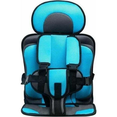 Siège de Sécurité pour Enfants de 9 Mois à 5 Ans, de Couleur Bleue, Assure la Sécurité en Voiture...DEBUNS