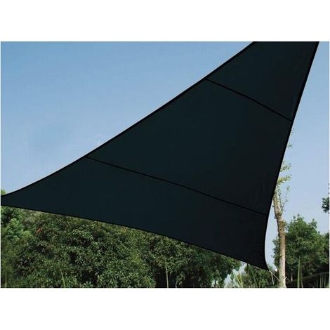 Voile solaire perméable triangle 5 x 5 x 5 m anthracite – GSS3500PEC RI17317 – marque ACKERMAN (1/5)
