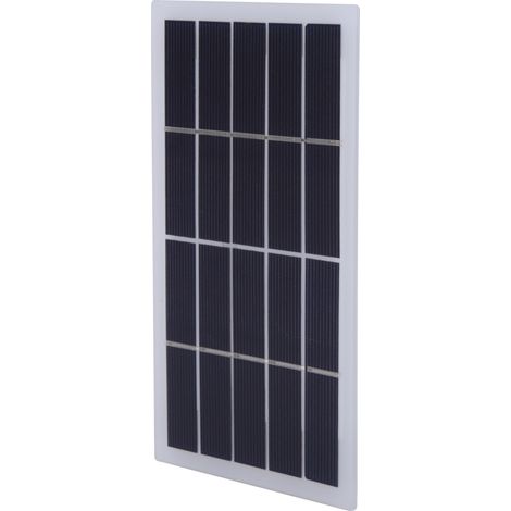 Panneau solaire portable 5V 2W avec pince, dimensions compactes 173x99x2mm, parfait pour alimentation de petits projets électroniques et DIY