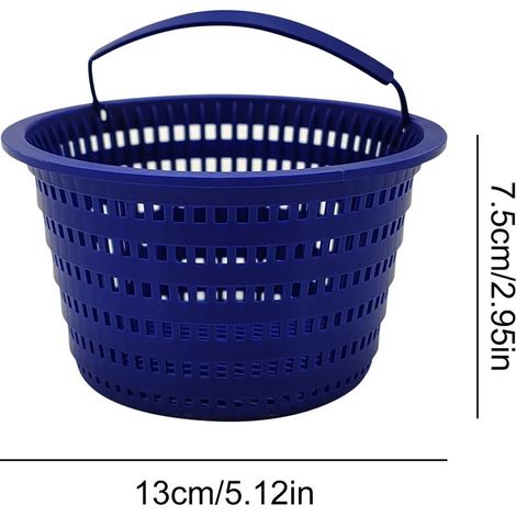 Accessoires de piscine (H11) Panier de rechange pour écumoire de piscine - Accessoires de piscine extérieure - Filtre pour piscine hors sol - Panier filtrant en maille (1/5)