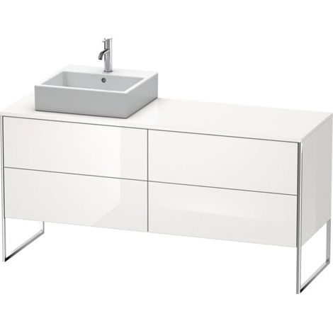 Duravit XSquare lavabo consola mueble bajo, apoyado en el suelo, (1/2)