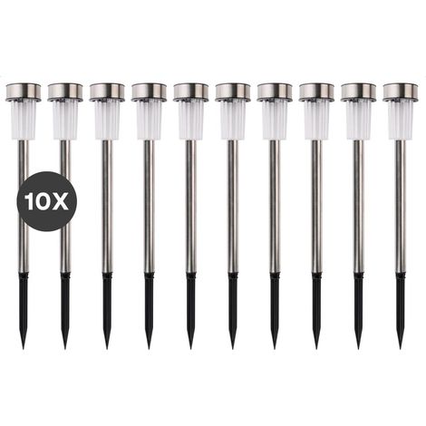 Grundig Éclairage de chemin Argent H36.5xl4.8xL4.8cm (1/4)