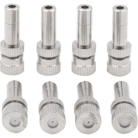Lot de 10 buses de brumisation de 6 mm à connexion rapide pour le jardinage - 0,2 mm BRUMISATEUR D'EXTERIEUR (1/5)